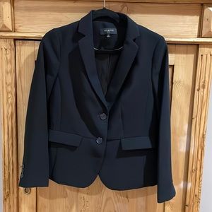 Black Crepe Talbots Blazer